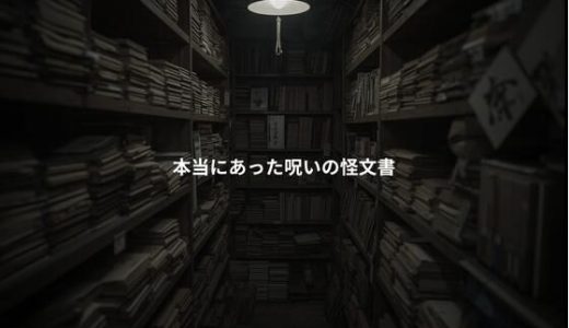 本当にあった呪いの怪文書