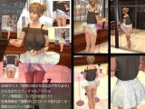【▲All】『理想の彼女を3DCGで作ります』から生まれたバーチャルアイドル「一ノ瀬廻里（いちのせめぐり）」の風チラハプニング写真集:風チラ_01